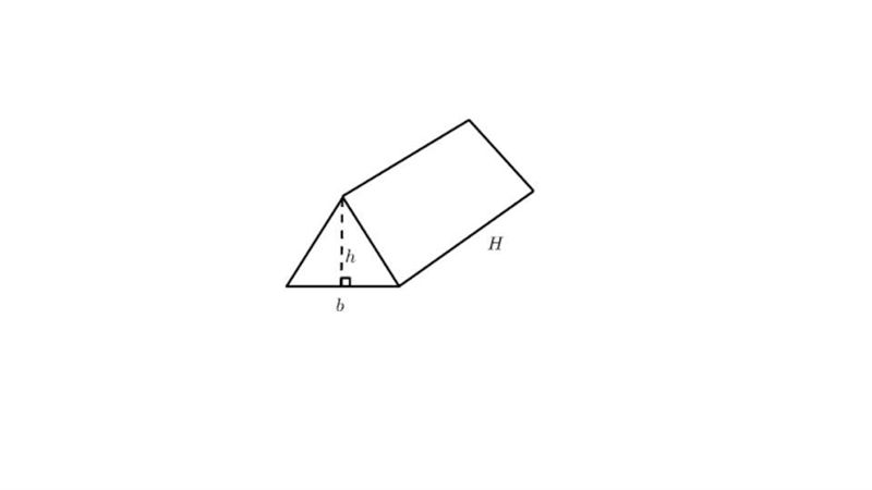 A triangular prism has a base that is 6 cm by 4 cm and a height of 8 cm. If all dimensions-example-1