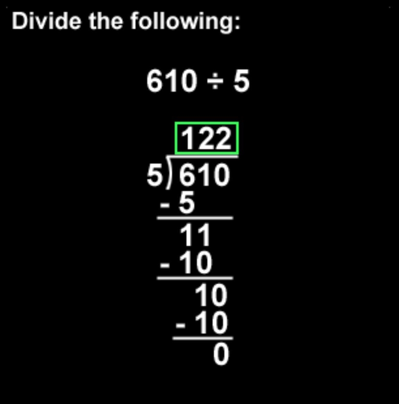 What is the answer to a division problem called?-example-1