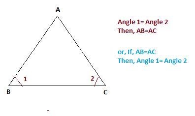 From the statement select the related given statement. If two angles of a triangle-example-1