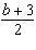 Find the simplified product b-5/2b x b^2+3b/b-5-example-1