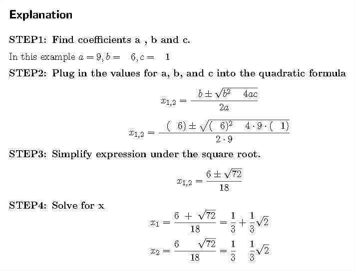 Without solving, what are the roots of 9x^2-6x-1?-example-1