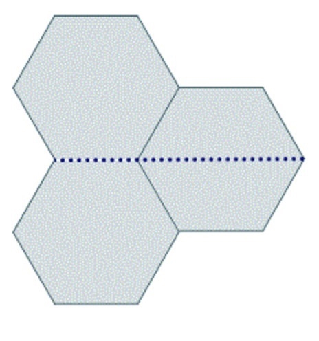 ASAP PLS> Fiona must find the length indicated by the dotted line for the tiles-example-1