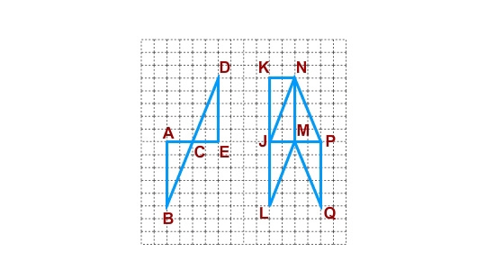 Please helpp failing testtt mathh Identify the mapping ▲MNP ▲EDC A) reflection B) translation-example-1