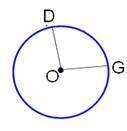 In circle O, the radius is 8 and the m angle D O G = 95°. Find the length of arc DG-example-1