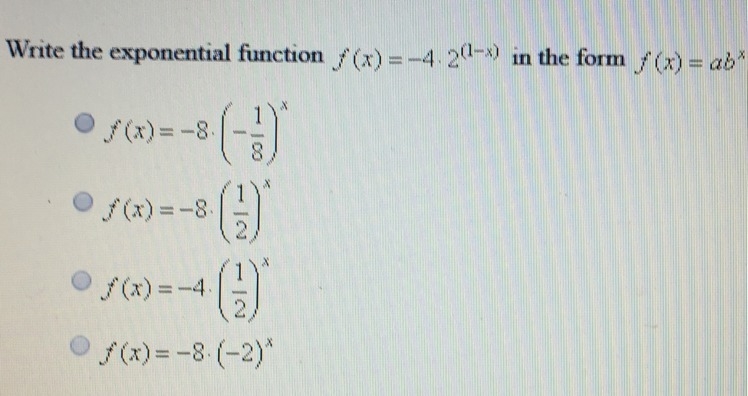 Exponential function-example-1