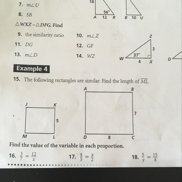 Geometry help?? Can someone help me with questions 15, 16, 17, and 18?-example-1