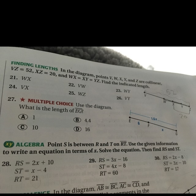 #27 how do I find x?-example-1