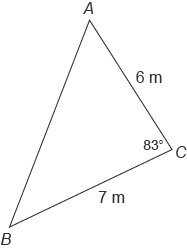 LAW OF COSINES HELP. 2 Questions. Serious help ONLY. (will report if needed) 1. What-example-1