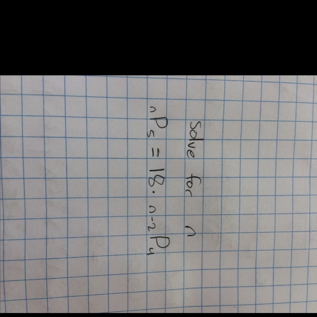 How to solve for n using my knowledge of permutations-example-1