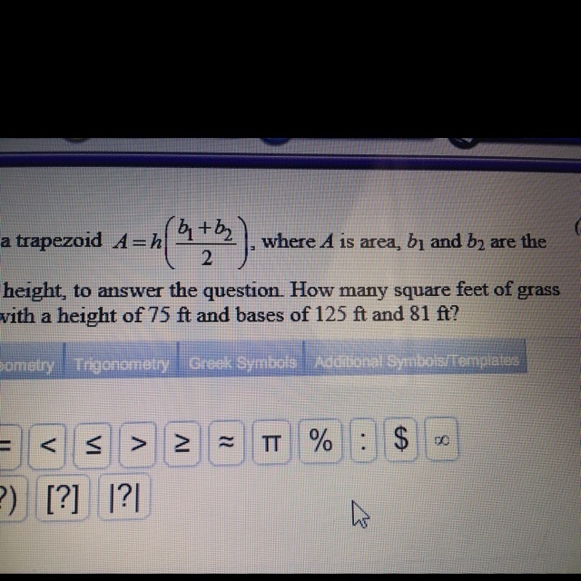 Never have done the area of a trapezoid. I need help-example-1