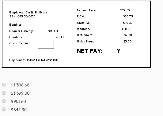 How much in federal taxes does Curtis pay annually?-example-1