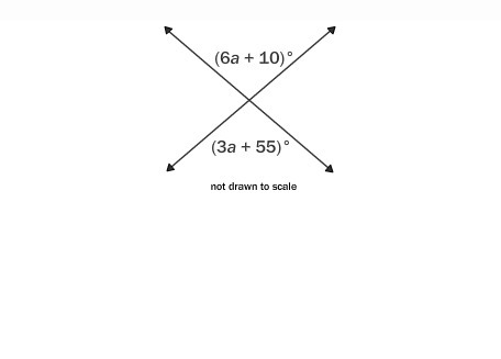 A. Find the value of a. b. Find the value of the marked angles. A)14; 94° B)16; 106° C-example-1