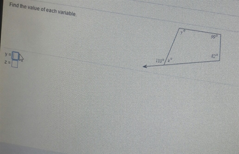 The value of Y and Z-example-1