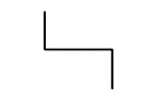 The following drawing contains two ______ angles.        A. right   B. acute   C. obtuse-example-1