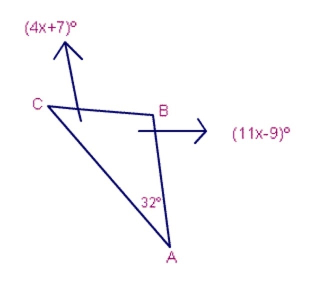 Find the value of x of this figure.-example-1