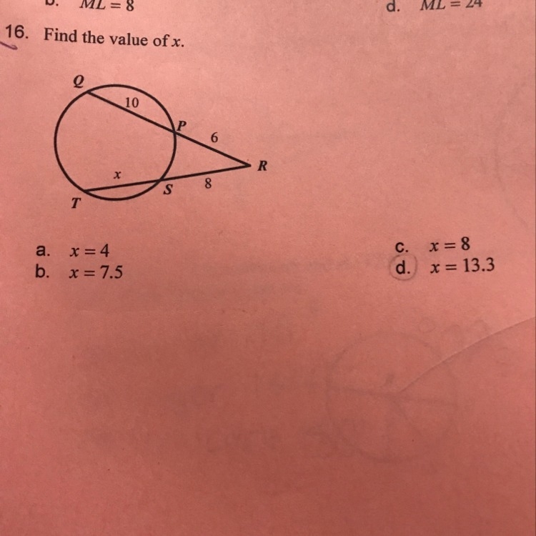 Find the value of x.-example-1