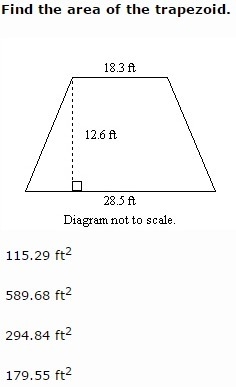 Find the area of the trapezoid.-example-1