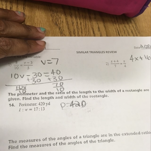 The perimeter and the ratio of the length to the width of a rectangle are 17:13 and-example-1