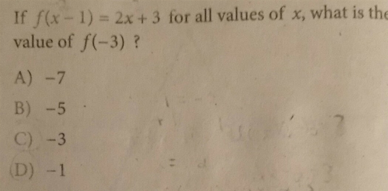 I need help with this PSAT math problem. The correct answer is D but I don't know-example-1