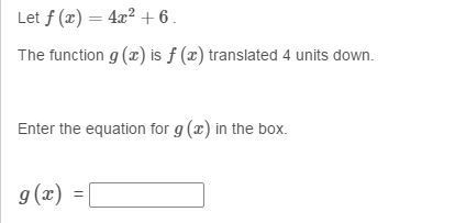 What is the equation for g(x)?-example-1