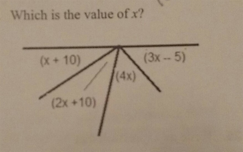 Which is the value of x-example-1