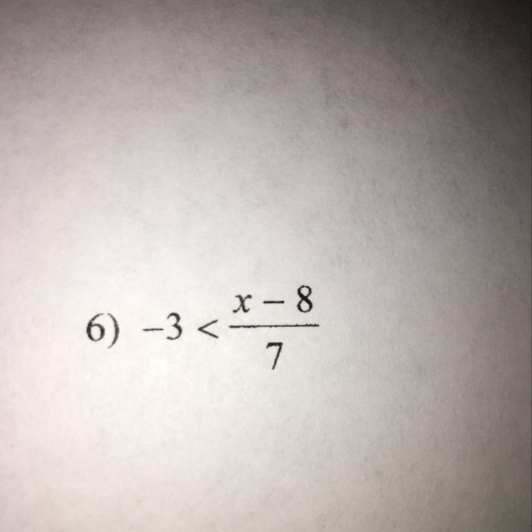 Okay so don't you multiply the 7 to itself and to the -3 so it turns the equation-example-1