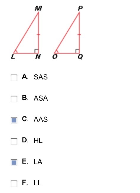 [PLSSS HELP] Which congruence theorems or postulates could be given as reasons why-example-1