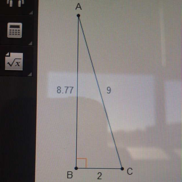 What is the measure of c to the nearest whole degree?-example-1