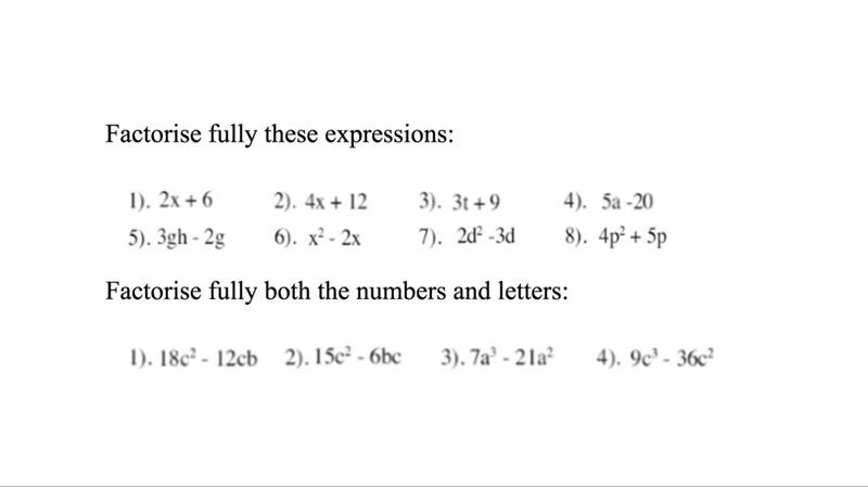 Hi, I need some help with the expressions that are squared and cubed as I don't know-example-1