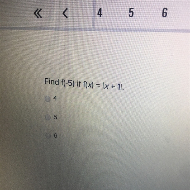 Find f(-5) if f(x) = ???????-example-1