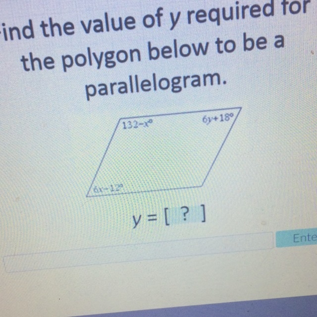 What does y equal???-example-1