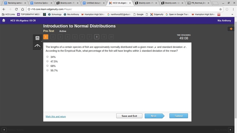 The lengths of a certain species of fish are approximately normally distributed with-example-1