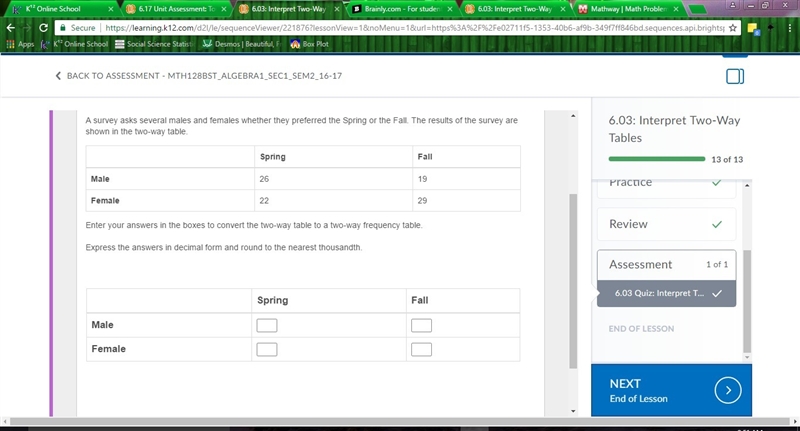 I need help on my math I'M in K12-example-1