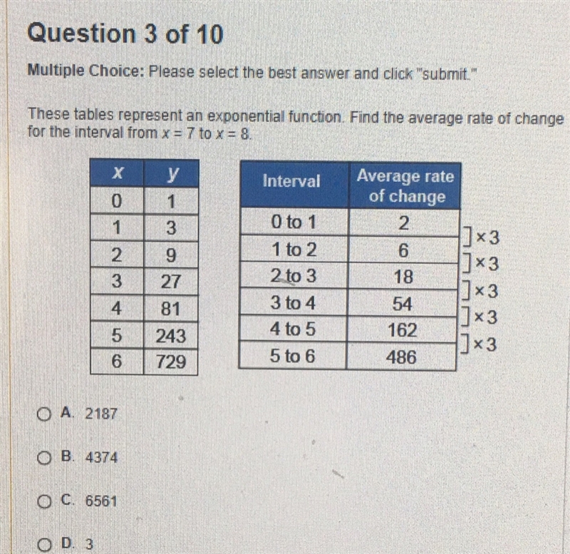 So would the rate of change be 3?-example-1