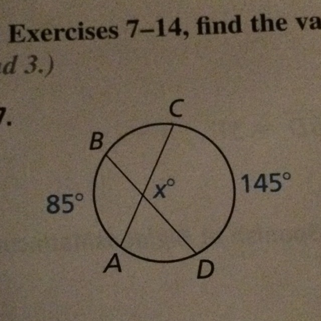 Find the value of x-example-1