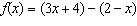 Evaluate for f(5) a. 22 b. 15 c. 16 d. 30-example-1