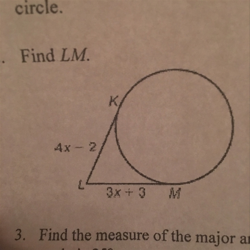 How do i find LM? On number 2 .-example-1