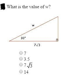 Please help! what is the value of w?-example-1