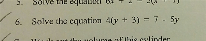 4y+12=7-5y, plz can u tell me how u worked it out plz thx :)-example-1