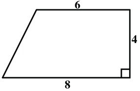 Find the area of the trapezoid.-example-1