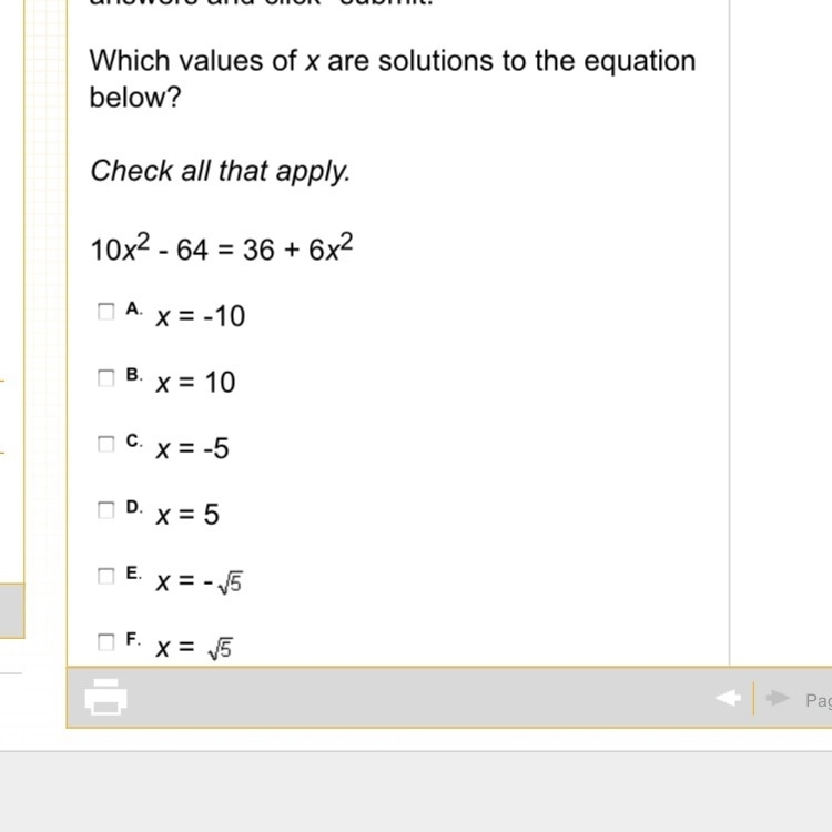 What would the answers be?-example-1