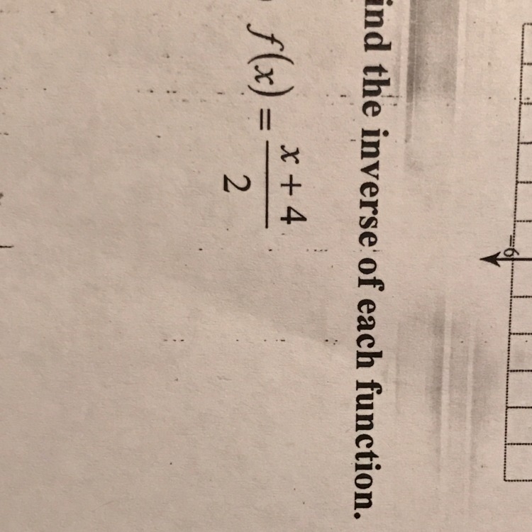 How to find the inverse of this function-example-1