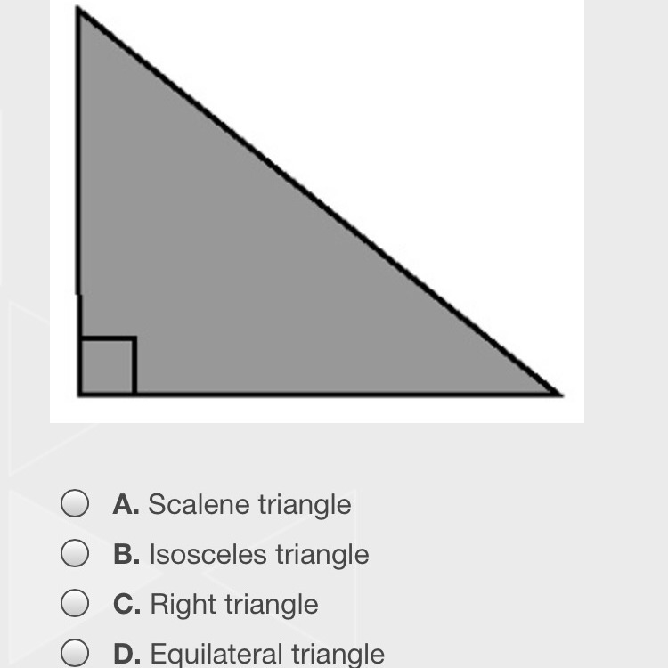 What's the correct name for this triangle below-example-1