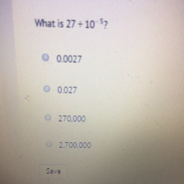 What is 27 divided by 10^-5-example-1