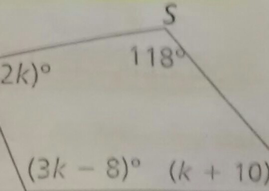 In quadrilateral PQRS, find m angle P , angle Q and angle R-example-1