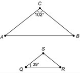 15+ POINTS FOR BEST ANSWERS !!!!! 1. These two triangles are similar by the ∠S. What-example-1