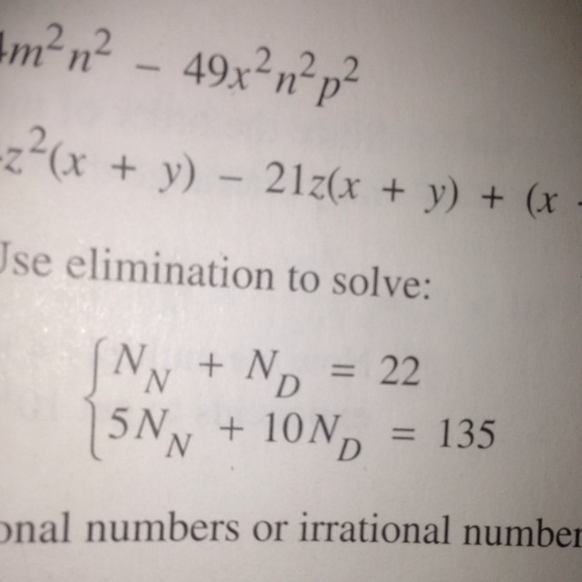 Use elimination to solve!!!!!!-example-1