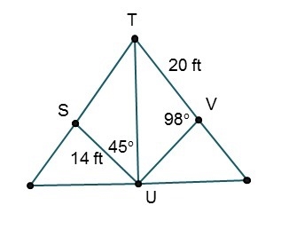 What additional information could you use to show that ΔSTU ≅ ΔVTU using SAS? Check-example-1