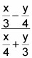 What is the simplified form of ?-example-1