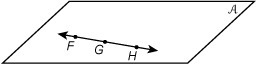 Which correctly names the line in this figure? A.A B.HG C.F D.FGH-example-1